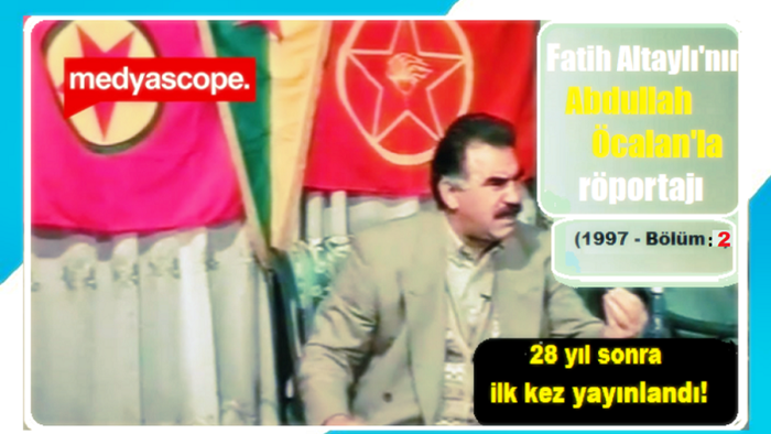 Engellenen Abdullah Öcalan röportajının ikinci bölümü yayınlandı
